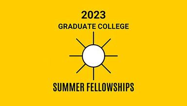 2023 Graduate College Summer Fellowships icon
